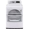 LG - 7.3 Cu. Ft. 14 Cycle Steam Gas Dryer - White - Appliances Club