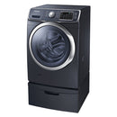 Samsung - 4.5 Cu. Ft. 13 Cycle High Efficiency Steam Front Loading Washer - Onyx