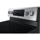 Samsung - 5.9 cu. ft. Flex Duo™ Freestanding Electric Range - Stainless steel