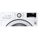 LG - 4.5 cu. ft. Ultra Large Smart wi-fi Enabled Front Load Washer - White