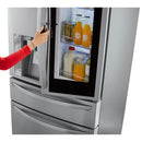 LG - 30 cu. ft. 4 Door French Door Smart Refrigerator with InstaView Door in Door and Wi-Fi Enabled - Stainless Steel - Appliances Club
