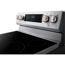 Samsung - 5.9 Cu. Ft. Self Cleaning Freestanding Electric Convection Range - Stainless steel - Appliances Club