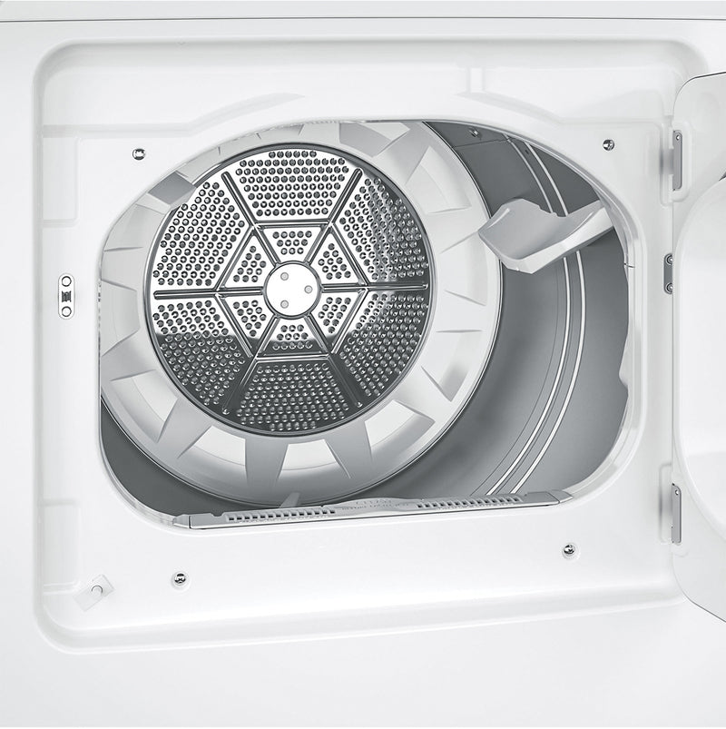 GE - 7.2 Cu. Ft. 4-Cycle Electric Dryer - White