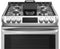 LG - 6.3 Cu. Ft. Self-Cleaning Slide-In Gas Range with ProBake Convection - Stainless steel