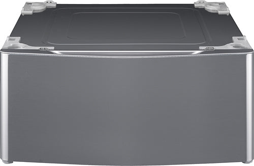 LG - 29" Laundry Pedestal with Storage Drawer - Graphite Steel