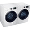 Samsung - 4.0 Cu. Ft. Stackable Electric Dryer - White