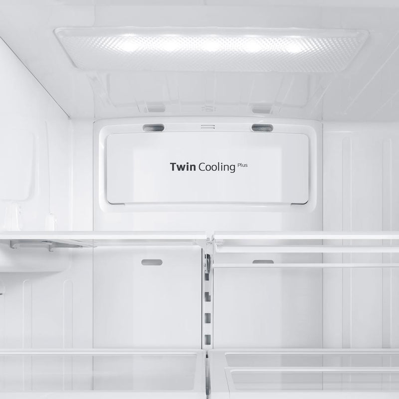 Samsung - Family Hub 24.2 Cu. Ft. 3 Door French Door Refrigerator - Stainless steel - Appliances Club