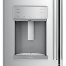 GE - Profile Series 22.2 Cu. Ft. French Door Counter-Depth Refrigerator - Stainless steel