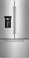KitchenAid - 23.8 Cu. Ft. French Door Counter-Depth Refrigerator - PrintShield stainless