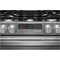 LG - SIGNATURE 7.3 Cu. Ft. Self-Cleaning Slide-In Double Oven Dual Fuel ProBake Convection Smart Wi-Fi Range - Textured Steel