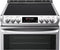 LG - 6.3 Cu. Ft. Slide-In Electric Range with ProBake Convection - Stainless steel