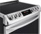 LG - 6.3 Cu. Ft. Slide-In Electric Range with ProBake Convection - Stainless steel