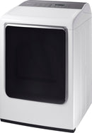 Samsung - 7.4 Cu. Ft. 12-Cycle High-Efficiency Gas Dryer with Steam - White
