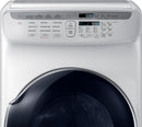Samsung - 7.5 Cu. Ft. Smart Electric Dryer with Steam and FlexDry™ - White
