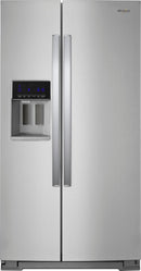 Whirlpool - 28.4 Cu. Ft. Side-by-Side Refrigerator - Stainless steel