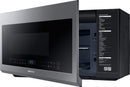 Samsung - 2.1 Cu. Ft. Over-the-Range Microwave with Sensor Cook - Fingerprint Resistant Stainless Steel