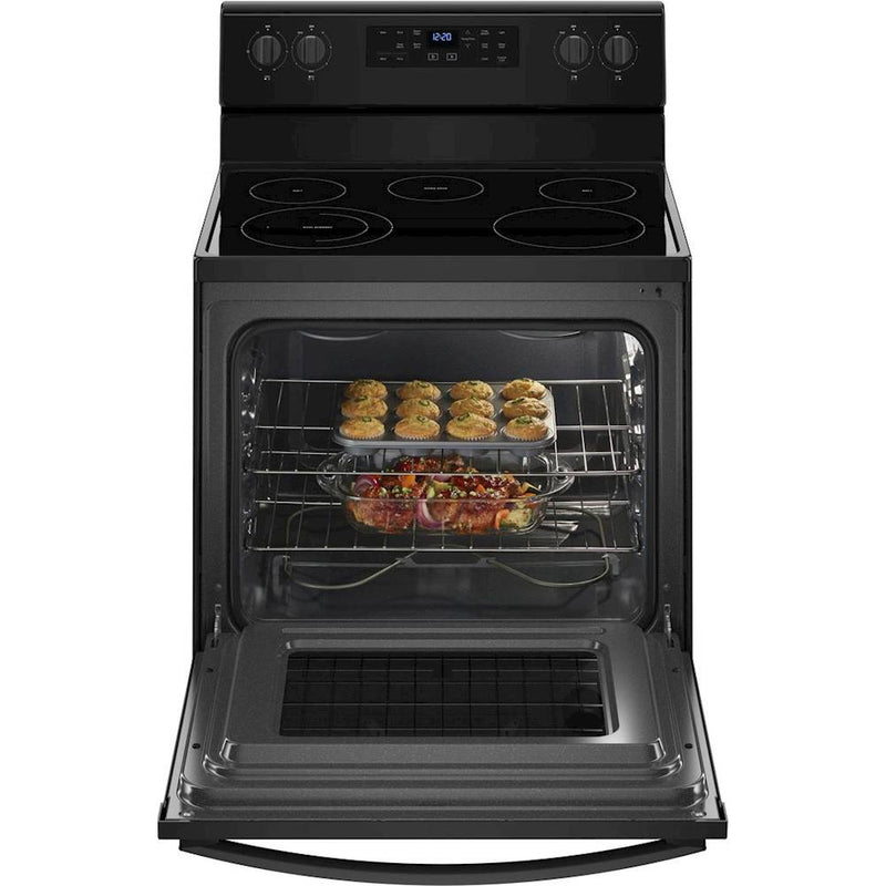 Whirlpool - 5.3 Cu. Ft. Freestanding Electric Range - Black