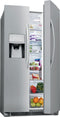 Frigidaire - 22.2 Cu. Ft. Counter-Depth Side-by-Side Refrigerator - Stainless steel