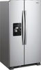 Whirlpool - 24.5 Cu. Ft. Side-by-Side Refrigerator - Stainless steel