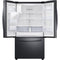 Samsung - 27-cu ft French Door Refrigerator with Dual Ice Maker - Fingerprint-Resistant Black Stainless Steel