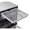 LG - 24" Dishwasher with Stainless Steel Tub, Quadwash, and 3rd Rack - Black Stainless Steel