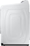 Samsung - 7.4 Cu. Ft. Electric Dryer with 12 Cycles and Sensor Dry - White