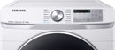 Samsung - 7.5 Cu. Ft. 12-Cycle Smart Wi-Fi Electric Dryer with Steam - White
