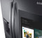 Samsung - Family Hub 22.2 Cu. Ft. 4-Door French Door Counter-Depth Fingerprint Resistant Refrigerator - Black stainless steel