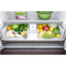 Samsung - 22.6 Cu. Ft. 4-Door Flex French Door Counter-Depth Refrigerator - Tuscan Stainless Steel