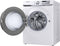 Samsung - 5.0 Cu. Ft. High Efficiency Stackable Smart Front Load Washer with Steam - White