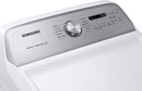 Samsung - 7.4 Cu. Ft. 10-Cycle Electric Dryer with Steam - White