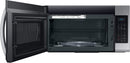 Samsung - 1.9 Cu. Ft. Over-the-Range Fingerprint Resistant Microwave with Sensor Cooking-Stainless Steel - Fingerprint Resistant Stainless Steel
