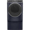 GE - 7.8 Cu. Ft. 12-Cycle Electric Dryer with Steam - Sapphire Blue