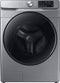 Samsung - 4.5 Cu. Ft. 10-Cycle High-Efficiency Front-Loading Washer with Steam - Platinum