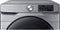 Samsung - 4.5 Cu. Ft. 10-Cycle High-Efficiency Front-Loading Washer with Steam - Platinum