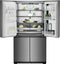 LG - 30.8 Cu. Ft. 4-Door French Door Refrigerator with InstaView Door-in-Door - Textured Steel