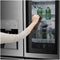 LG - 30.8 Cu. Ft. 4-Door French Door Refrigerator with InstaView Door-in-Door - Textured Steel