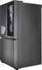 LG - 30.8 Cu. Ft. 4-Door French Door Refrigerator with InstaView Door-in-Door - Textured Steel