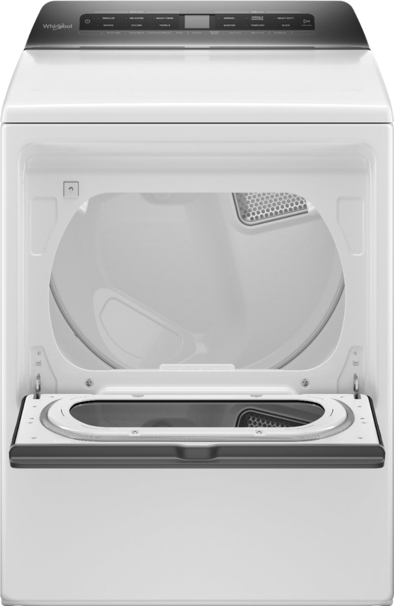 Whirlpool - 7.4 Cu. Ft. 35-Cycle Electric Dryer with Intuitive Controls - White