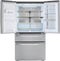 LG - 29.5 Cu. Ft. 4-Door French Door Refrigerator with InstaView Door-in-Door and Craft Ice - PrintProof Stainless Steel