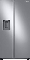 Samsung - 27.4 Cu. Ft. Side-by-Side Refrigerator - Stainless steel