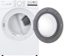 LG - 7.4 Cu. Ft. 8-Cycle Gas Dryer with FlowSense™ - White