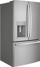 GE - ENERGY STAR® 27.7 Cu. Ft. French-Door Refrigerator - Stainless steel