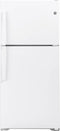 GE - 19.1 Cu. Ft. Top-Freezer Refrigerator - White