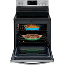 Frigidaire - Gallery Series 5.7 Cu. Ft. Freestanding Electric Range with Air Fry - Stainless steel