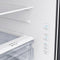 Samsung - 27 cu. ft. Large Capacity 3-Door French Door Refrigerator with External Water & Ice Dispenser - Fingerpring Resistant Black Stainless Steel