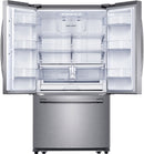 Samsung - 25.1 Cu. Ft. French Door Refrigerator with Family Hub - Stainless steel