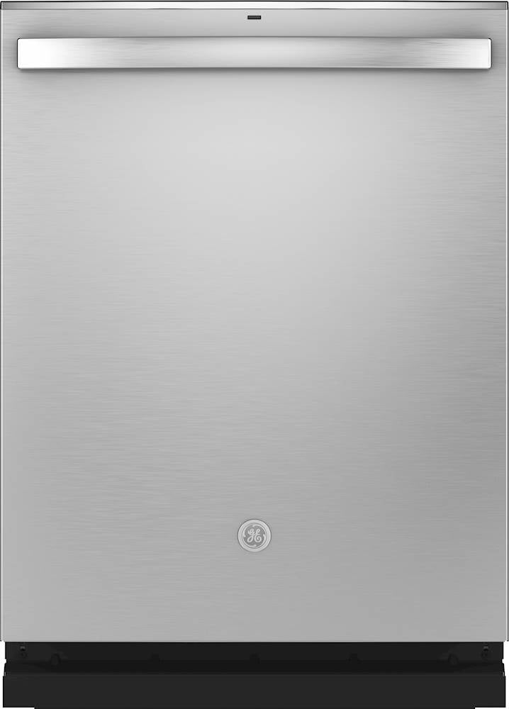 GE - Top Control Built-In Dishwasher with Tub, Dry Boost, 48dBA - Stainless steel