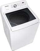 Samsung - 4.5 cu. ft. 8-Cycle Top Load Washer with Vibration Reduction Technology+ - White