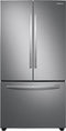 Samsung - 28 cu. ft. Large Capacity 3-Door French Door Refrigerator with Internal Water Dispenser - Fingerprint Resistant Stainless Steel